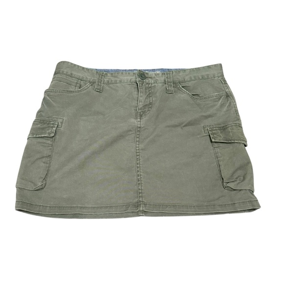 Lucky Brand Olive Mini Skirt - Picture 1 of 3